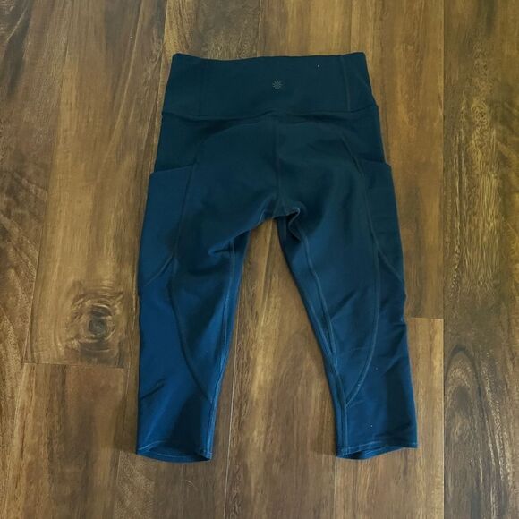 Athleta All in Crop Tight, Constellation Blue xs - Picture 3 of 4